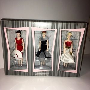 ❤️45th Anniversary - Set of 3 Barbie Figurines❤️
